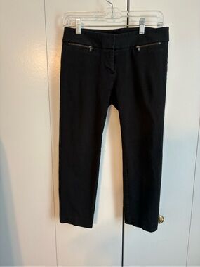 Loft Black Slim Ponte Ankle Pants